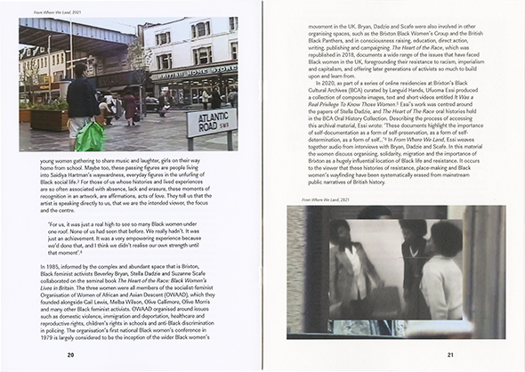 Solo exhibition catalogue